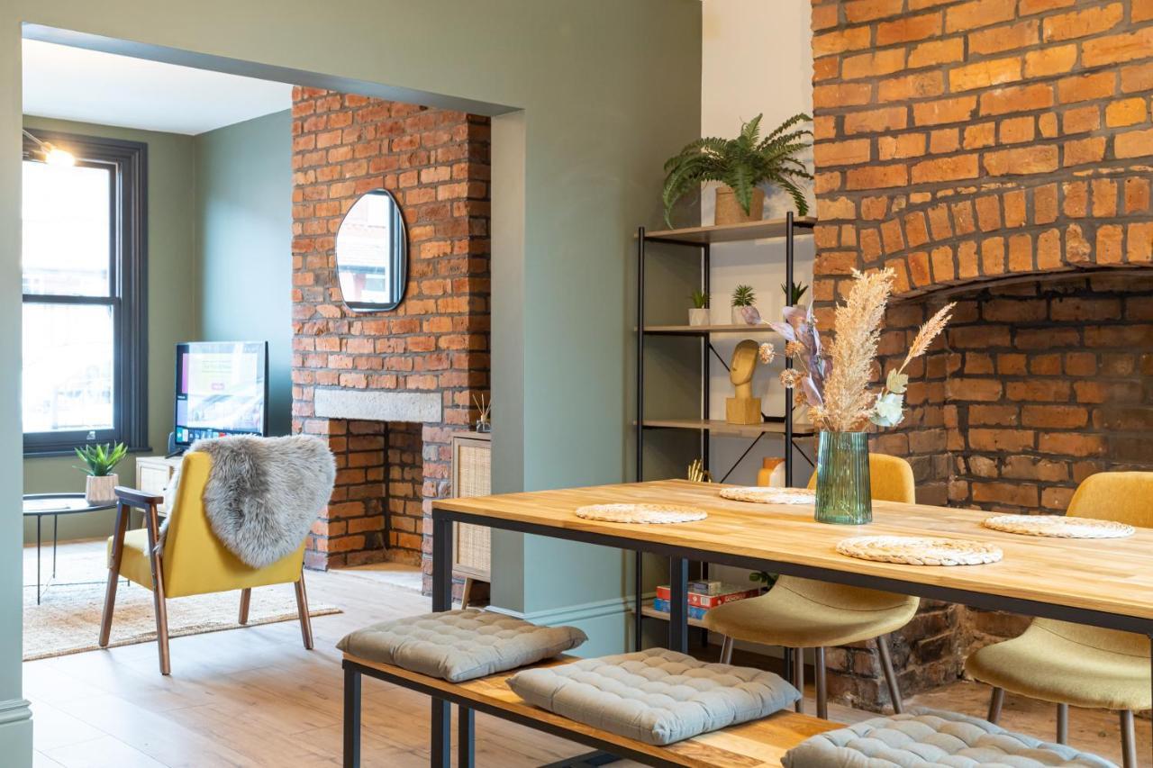 Stunning Scandi 3 Bed House In Manchester-Parking Villa Ngoại thất bức ảnh