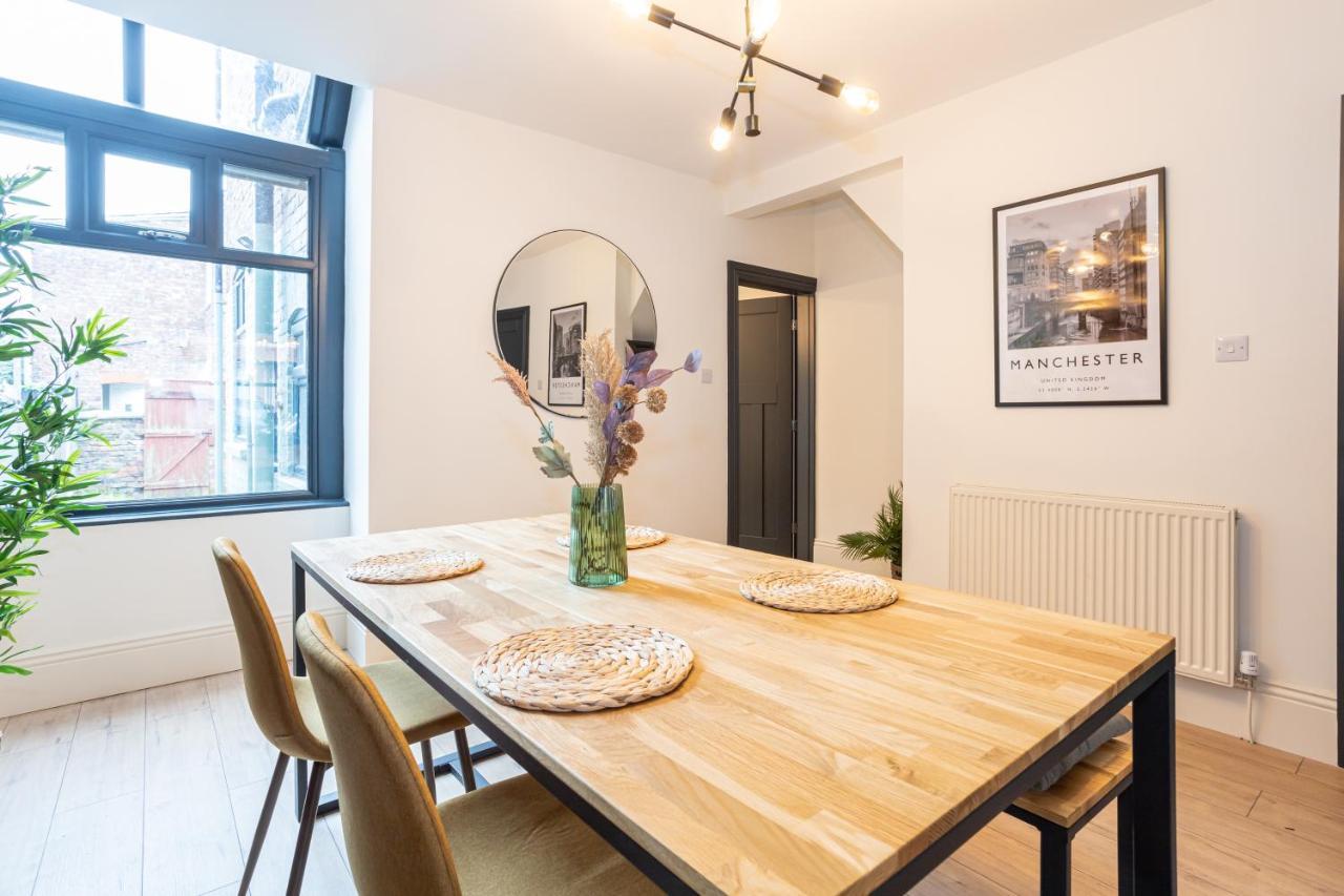 Stunning Scandi 3 Bed House In Manchester-Parking Villa Ngoại thất bức ảnh