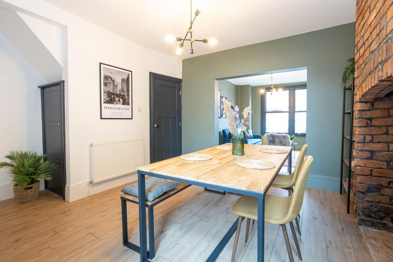 Stunning Scandi 3 Bed House In Manchester-Parking Villa Ngoại thất bức ảnh